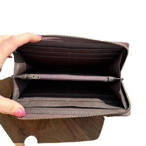 Cartera de Mano Bohemia de Otoño Invierno, Hecha a Mano, de Cuero Vacuno Genuino, con Diseño Puro, para Uso Diario, Estilo Occidental, Calidad de Exportación - Product Image 3