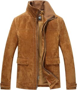 New Mens Genuine <b>Leather</b> <b>Jacket</b> Biker Retro Classic <b>Cafe</b> <b>Racer</b> Vintage <b>Leather</b> Brown Mens Elite Biker Vintage <b>jacket</b> for men - Product Image 1