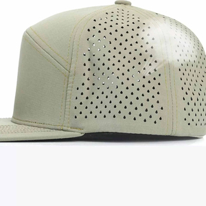 Unisex 6-Panel Snapback <b>Cap</b> Dot Solid Color Mesh Breathable Waterproof Adjustable Fit Casual Baseball Hat Spring Summer Wear - Product Image 2