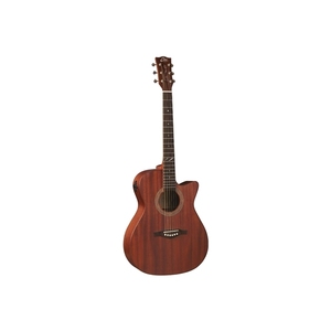 EKO GUITARS- DUO A 200 CW E Guitarra acústica electrificada con tapa sólida de caoba Diapasón acústico sudamericano Roupana - Product Image 1