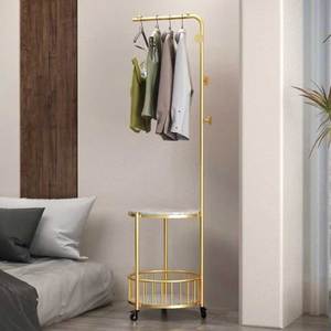 Perchero de Hierro Moderno y Minimalista para Sala de Estar con Superficie de Piedra KPT68034 - Product Image 3