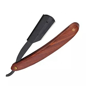 Professional Barber Straight Edge Razor Personal <b>Care</b> Stainless Steel Classic Sharp Blade Barber Razor for <b>Beard</b> Shaving - Product Image 1