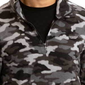 Jersey personalizado a granel Unisex con media cremallera sublimada para gran oferta de sudaderas con capucha y sudaderas térmicas de algodón para hombre - Product Image 6