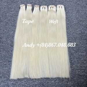 ผมต่อแบบเทปผมมนุษย์บริสุทธิ์เวียดนามสีบลอนด์12.0 - Product Image 2