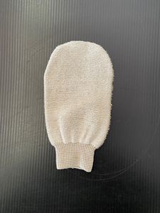 Italy-Made Reusable Linen Glove Bath Brush Sponge <b>Scrubber</b> Shower Mitt Exfoliating <b>Body</b> Scrub Skin Massager Hypoallergenic for - Product Image 4