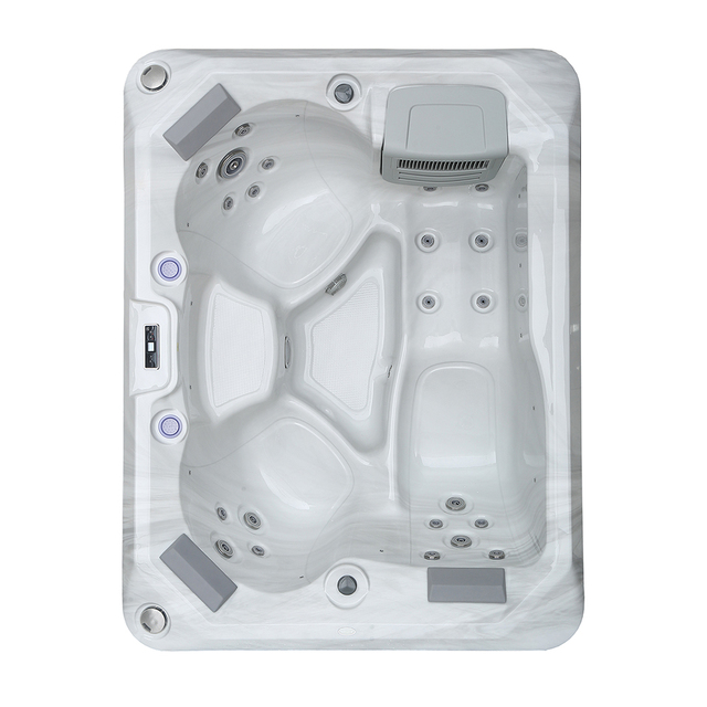 New Design Luxury Bathtub Balboa Gecko Family Three People Massage Outdoor Smart Whirlpool Spa Small Hot Tub