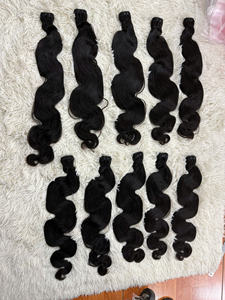 Machine à cheveux humains vierges vietnamiens de qualité supérieure Double trame avec brillance naturelle pour stylistes et salons professionnels - Product Image 3