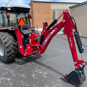 Tracteur à roues chargeuse rétrocaveuse automatique Massey Ferguson 1749 de 55HP d'occasion avec boîte de vitesses pour usage domestique - Product Image 3