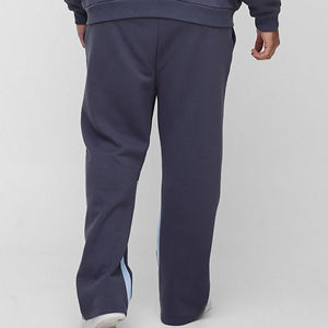 Pantalon de jogging décontracté pour homme, coupe ajustée et fuselée, en toile légère, taille mi-haute, poches zippées, devant plat - Product Image 5