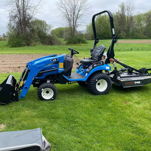 Tondeuse à gazon de haute qualité à prix d'usine LS tracteur d'équitation de jardin attrape-herbe bon marché avec composants de base de roulement et d'engrenage - Product Image 1