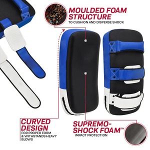 Adjustable Cowhide Leather Shield Kick Boxing <b>Punching</b> <b>Bags</b> Men's Comfortable Durable Soft PU Genuine Leather <b>for</b> <b>Adult</b> Training - Product Image 2