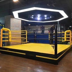 ที่กั้นระยะแหวนนักมวยปล้ำอาชีพเชือกห่วงสำหรับนักมวยปล้ำโลโก้และสีทำจากวัสดุไนลอน - Product Image 2