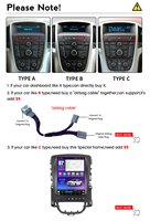 NaviFly NF nouveau lecteur autoradio Android navigation GPS pour Buick Verano Opel Astra J 2009-2015 avec puce BT5.0 Android auto