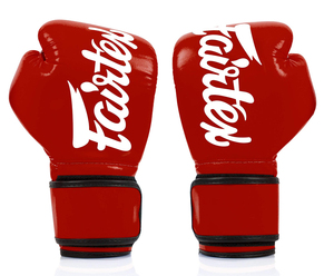 Derniers gants de boxe Fairtex en cuir de vachette pour l'entraînement de combat et d'arts martiaux - Product Image 2