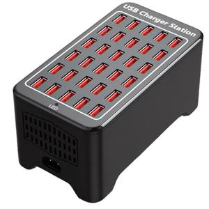 Estación de carga USB de 30 puertos de 150W, carga rápida inteligente con Cable de 1,5 M para viajes, Escuelas Familiares, centro comercial, OTP Protec eléctrico - Product Image 1