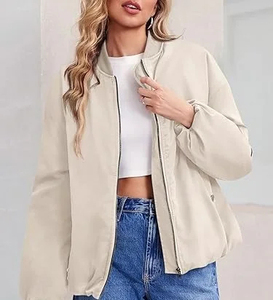2026 <b>Womens</b> Trendy Casual Bomber <b>Jacket</b> Premium Quality Stylish Comfortable <b>Lightweight</b> Fashionable Streetwear Breathable <b>Jacket</b> - Product Image 2