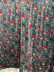 Window <b>Curtain</b> for Living Room, Ready Made Velvet Material <b>Curtains</b> Window <b>Curtains</b> Modern Valance Design Readycurtain Luxu - Product Image 2