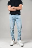 Jeans de Mezclilla para Hombre, Estilo Casual, Tela Resistente |   Pantalones Vaqueros Azules Clásicos para Hombre |   Ropa para Hombre al por Mayor