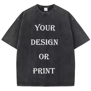 เสื้อยืดถักลายตัวอักษรสำหรับผู้ชายเสื้อยืดใส่ได้ทั้งชายและหญิงผ้าฝ้าย100เปอร์เซ็นต์ซักได้ - Product Image 6