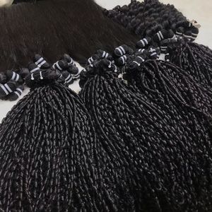 2024 más vendidos para el paquete de cabello humano virgen rizado de Pixie, una trama de donante oscura para Base de encaje suizo para mujeres, pelucas cortas de encaje HD - Product Image 1