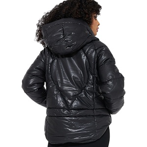 Chaquetas de Invierno para Mujer al por Mayor, Personalizadas, Estilo Urbano, 100% Poliéster y Nailon, Cálidas, con Bolsillos Laterales - Product Image 6