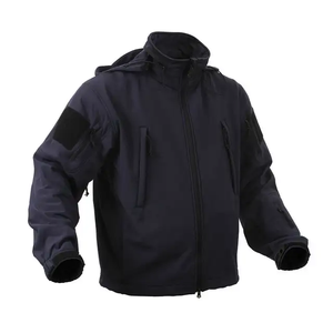 Casual Wear Zip up Polyester <b>Vintage</b> Hooded Jackets Sports Outdoors <b>Windbreaker</b> for Men / Bikers - Product Image 3