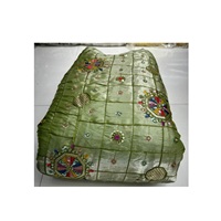 Tissu à paillettes brodé de luxe pour robes de mariée Exporter du matériel de qualité du fournisseur indien de confiance pour la mode