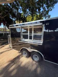 Remorque de restauration fermée de qualité supérieure 8,5x16 avec livraison gratuite, remorque de 10 000 lb de charge utile en charge, composants hydrauliques durables à vendre - Product Image 5