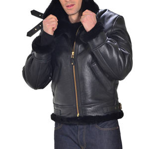 Blouson d'hiver en cuir matelassé pour homme, nouvelle conception, logo personnalisé, haute qualité, chaud, épais, coupe-vent, imperméable, avec logo frontal, vente en gros - Product Image 2