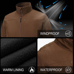 Chaqueta de Invierno de Lona para Hombre, Disponible en Todas las Tallas, Diseño Moderno, Transpirable, Resistente al Viento, Diseño Personalizado, Económica - Product Image 3