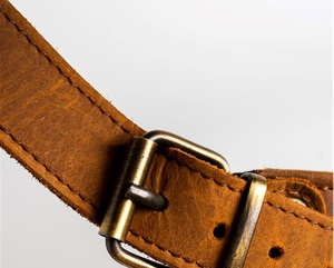 กระเป๋าคาดขาหนังสไตล์วินเทจสำหรับผู้ชายเข็มขัดอเนกประสงค์พร้อมกระเป๋าคาดเอวสำหรับกิจกรรมกลางแจ้ง - Product Image 6