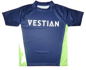 Vente en gros de t-shirts avec logo personnalisé taille mixte couleur t-shirts imprimés en polyester jersey de haute qualité 100% pour hommes - Product Image 4