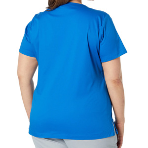 Haut d'infirmière unisexe en tissu sergé polyester-coton de haute qualité, personnalisé OEM, avec détection d'aiguilles et fusion sans couture sur mesure - Product Image 4