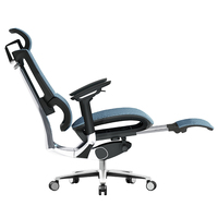 Chaise de bureau ergonomique réglable à dossier haut confortable pour la direction, le bureau à domicile