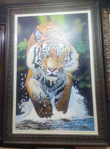 Vente chaude Peintures originales Pop Art Abstrait Classique Moderne Réaliste Animal Huile sur toile Fait à la main Écologique Imperméable Personnalisé - Product Image 4