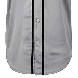 Jersey de botones de alta calidad para adultos, talla 2025, ropa deportiva de fábrica, Jersey con botones, Color personalizado - Product Image 5