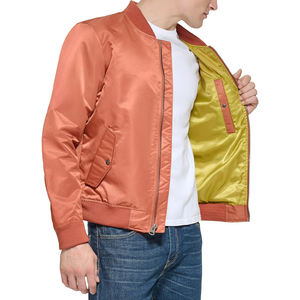 Personalizada de alta calidad de los hombres Casual Bomber chaqueta de invierno rompevientos ropa de calle - Product Image 6