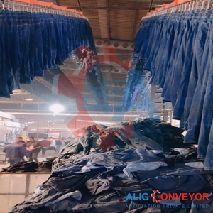 Fabricante de transportador aéreo de manipulación de prendas motorizadas de todo tipo de transportador - Product Image 3