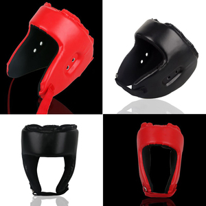 Protector de cabeza de diseño personalizado profesional de cuero genuino más vendido, casco de boxeo ganador, protector de cabeza - Product Image 6