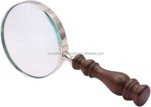 Loupe en bois durable pour le travail de loisir Lecture de pièces de monnaie Bijoux Timbres de collection et usage quotidien - Product Image 4