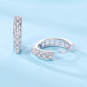 Cross-border hot-selling 925 sterling silver <b>floral</b> openwork earrings, niche fashion, versatile, simple and sophisticated - Product Image 5