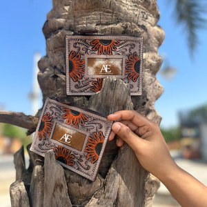 Recién llegado, monedero y tarjetero de cuero de piel con herramientas de Color hecho a mano Real, bonito tarjetero y monedero - Product Image 1