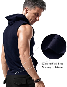 Sweat-shirt d'entraînement d'hiver pour homme, 100% coton, coupe de sport, impression personnalisée, entraînement, uni, séchage rapide - Product Image 6