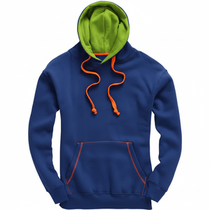 Sweat à capuche unisexe épais 550 g/m² 100 % coton lavé, col à capuche, impression numérique, poche, personnalisable, OEM, vente en gros - Product Image 1