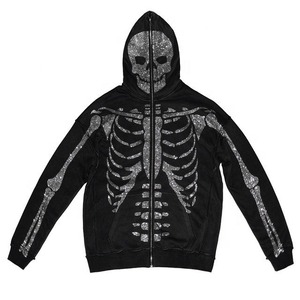 Survêtements 2 pièces personnalisés en coton pour hommes, sweats à capuche surdimensionnés avec pantalon, style décontracté, hiver, impression numérique - Product Image 4