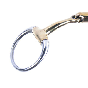 Mèches à mâcher Eggbutt, mèche d'équitation en acier inoxydable, amure équestre, équipement d'entraînement et d'équitation pour chevaux - Product Image 4