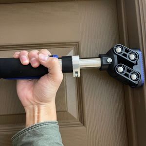 Barra per Trazioni in Acciaio da Porta per Allenamento di Forza, Attrezzatura per Workout Domestico con Installazione Senza Viti, Funzione Orizzontale - Product Image 5