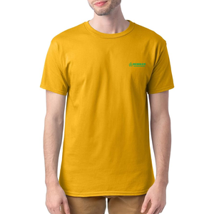 เสื้อยืดคอกลมแขนสั้นทรงปกติสำหรับผู้ชาย ผลิตจากผ้าโพลีเอสเตอร์/คอตตอน น้ำหนักเบา คุณภาพสูง ระบายอากาศได้ดี เป็นมิตรต่อสิ่งแวดล้อม แห้งเร็ว - Product Image 4