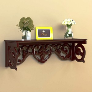 ชั้นวางของไม้ลอยสำหรับเก็บกระถางดอกไม้ศิลปะบนผนังที่สวยงาม-ซื้อเลย! - Product Image 3