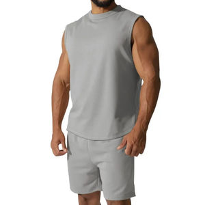 Chándal de 2 piezas de verano 2025 de alta calidad para hombre, conjunto corto de chándal Unisex estampado de manga corta, pantalones cortos de verano, Conjunto de camiseta para hombre - Product Image 2